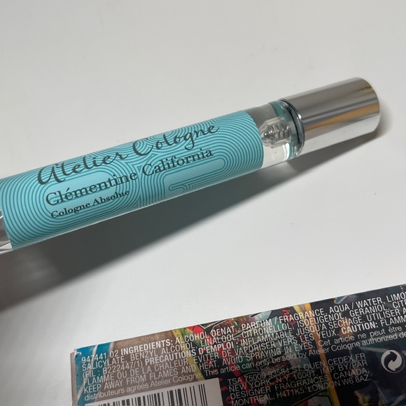 ATELIER COLOGNE CLEMENTINE CALIFORNIA PURE PERFUME PEN SPRAY 0.34 Oz / 10 ml - Picture 5 of 7